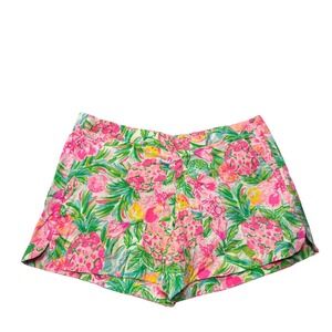 Lilly Pulitzer Ocean View Shorts Womens Medium Multi Color Pear Necessities